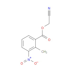 cyanomethyl 2-methyl-3-nitrobenzoate