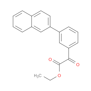 ethyl 2-(3-(naphthalen-2-yl)phenyl)-2-oxoacetate