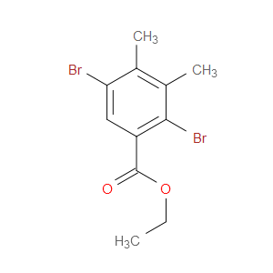ethyl 2,5-dibromo-3,4-dimethylbenzoate