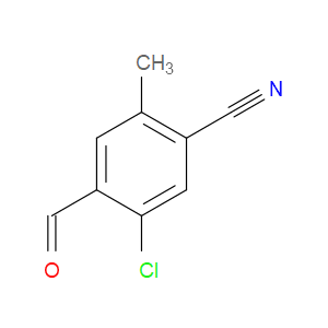 5-Chloro-4-formyl-2-methylbenzonitrile