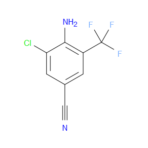4-amino-3-chloro-5-(trifluoromethyl)benzonitrile