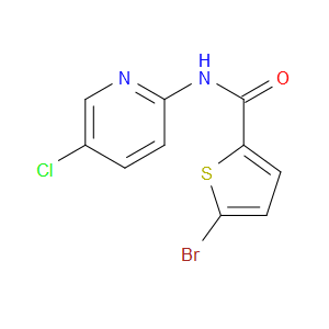 5-Bromo-N-(5-chloro-2-pyridinyl)-2-thiophenecarboxamide