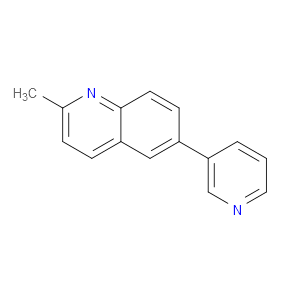 Quinoline, 2-methyl-6-(3-pyridinyl)-