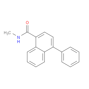 N-methyl-4-phenyl-1-naphthamide