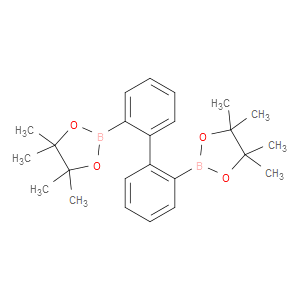 2,2'-bis(4,4,5,5-tetramethyl-1,3,2-dioxaborolan-2-yl)-1,1'-biphenyl