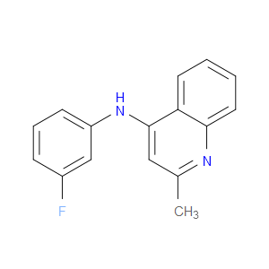 N-(3-Fluorophenyl)-2-methyl-4-quinolinamine