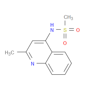 N-(2-Methyl-4-quinolinyl)methanesulfonamide