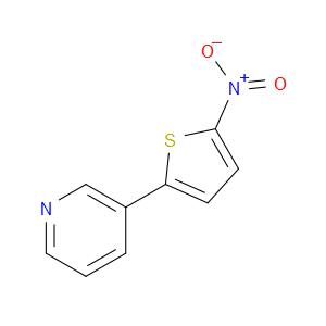 3-(5-nitrothiophen-2-yl)pyridine