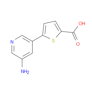 5-(5-Amino-3-pyridinyl)-2-thiophenecarboxylic acid
