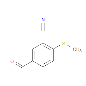 5-Formyl-2-(methylthio)benzonitrile