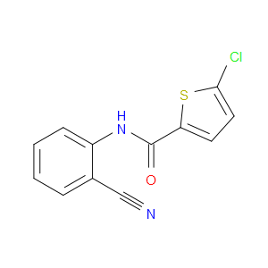 5-Chloro-N-(2-cyanophenyl)-2-thiophenecarboxamide