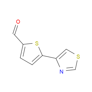 5-(4-Thiazolyl)-2-thiophenecarboxaldehyde