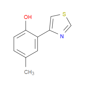 Phenol, 4-methyl-2-(4-thiazolyl)-