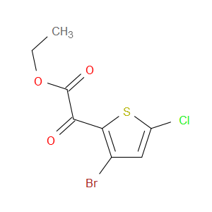 ethyl 2-(3-bromo-5-chlorothiophen-2-yl)-2-oxoacetate