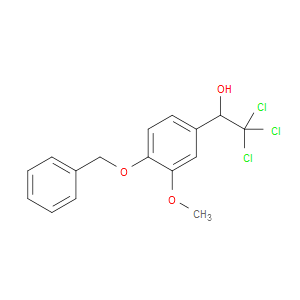 1-(4-(Benzyloxy)-3-methoxyphenyl)-2,2,2-trichloroethanol