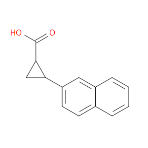 Cyclopropanecarboxylic acid, 2-(2-naphthalenyl)-
