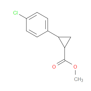 Methyl 2-(4-chlorophenyl)cyclopropanecarboxylate