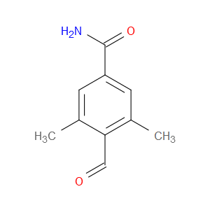 4-Formyl-3,5-dimethylbenzamide