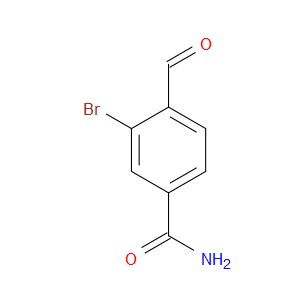 Benzamide, 3-bromo-4-formyl-