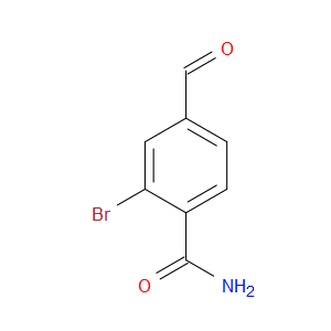 Benzamide, 2-bromo-4-formyl-