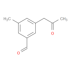 Benzaldehyde, 3-methyl-5-(2-oxopropyl)-