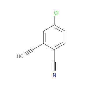 Benzonitrile, 4-chloro-2-ethynyl-
