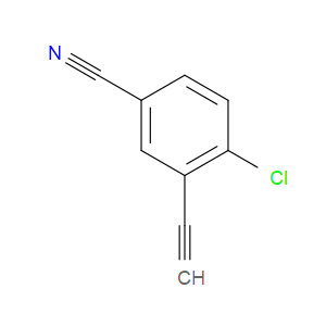 4-Chloro-3-ethynylbenzonitrile