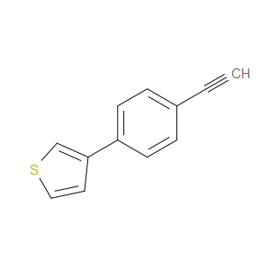 Thiophene, 3-(4-ethynylphenyl)-