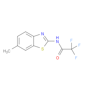 Acetamide, 2,2,2-trifluoro-N-(6-methyl-2-benzothiazolyl)-
