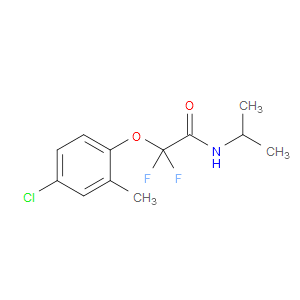 2-(4-Chloro-2-methylphenoxy)-2,2-difluoro-N-(1-methylethyl)acetamide