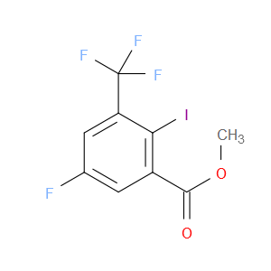 methyl 5-fluoro-2-iodo-3-(trifluoromethyl)benzoate