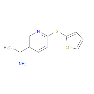 α-Methyl-6-(2-thienylthio)-3-pyridinemethanamine