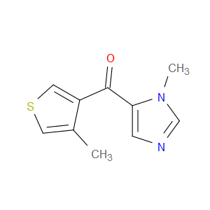 (1-Methyl-1H-imidazol-5-yl)(4-methyl-3-thienyl)methanone