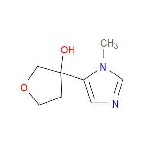 Tetrahydro-3-(1-methyl-1H-imidazol-5-yl)-3-furanol
