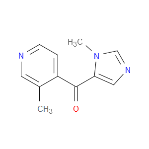 (1-Methyl-1H-imidazol-5-yl)(3-methyl-4-pyridinyl)methanone