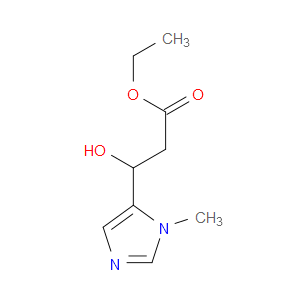 Ethyl β-hydroxy-1-methyl-1H-imidazole-5-propanoate