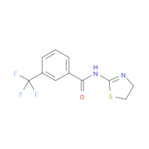 N-(4,5-Dihydro-2-thiazolyl)-3-(trifluoromethyl)benzamide