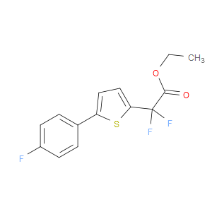 Ethyl α,α-difluoro-5-(4-fluorophenyl)-2-thiopheneacetate