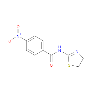 N-(4,5-dihydrothiazol-2-yl)-4-nitrobenzamide