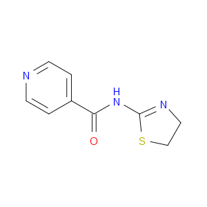 N-(4,5-Dihydro-2-thiazolyl)-4-pyridinecarboxamide