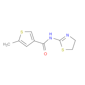 N-(4,5-Dihydro-2-thiazolyl)-5-methyl-3-thiophenecarboxamide