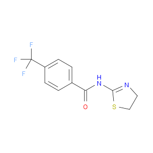 N-(4,5-Dihydro-2-thiazolyl)-4-(trifluoromethyl)benzamide