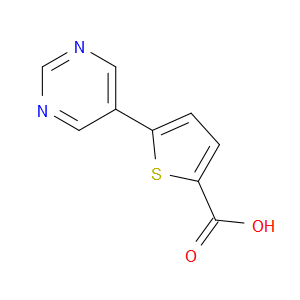 5-(5-Pyrimidinyl)-2-thiophenecarboxylic acid