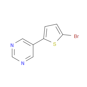 5-(5-Bromo-2-thienyl)pyrimidine