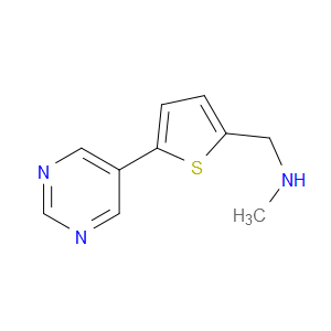 N-Methyl-5-(5-pyrimidinyl)-2-thiophenemethanamine