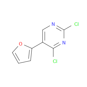 2,4-Dichloro-5-(2-furanyl)pyrimidine