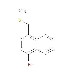 ((4-bromonaphthalen-1-yl)methyl)(methyl)sulfane