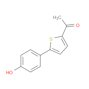 1-(5-(4-hydroxyphenyl)thiophen-2-yl)ethanone