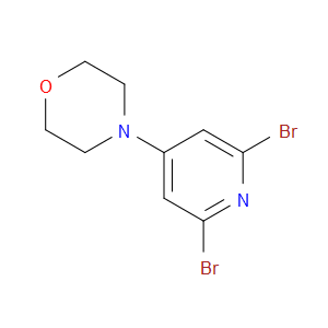 Morpholine, 4-(2,6-dibromo-4-pyridinyl)-