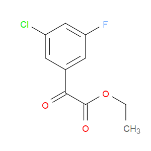 ethyl 2-(3-chloro-5-fluorophenyl)-2-oxoacetate